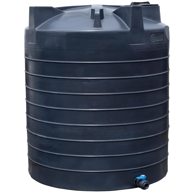6000 L. - Ø 1,95 m Senkrechter Oberirdischer Lagertank