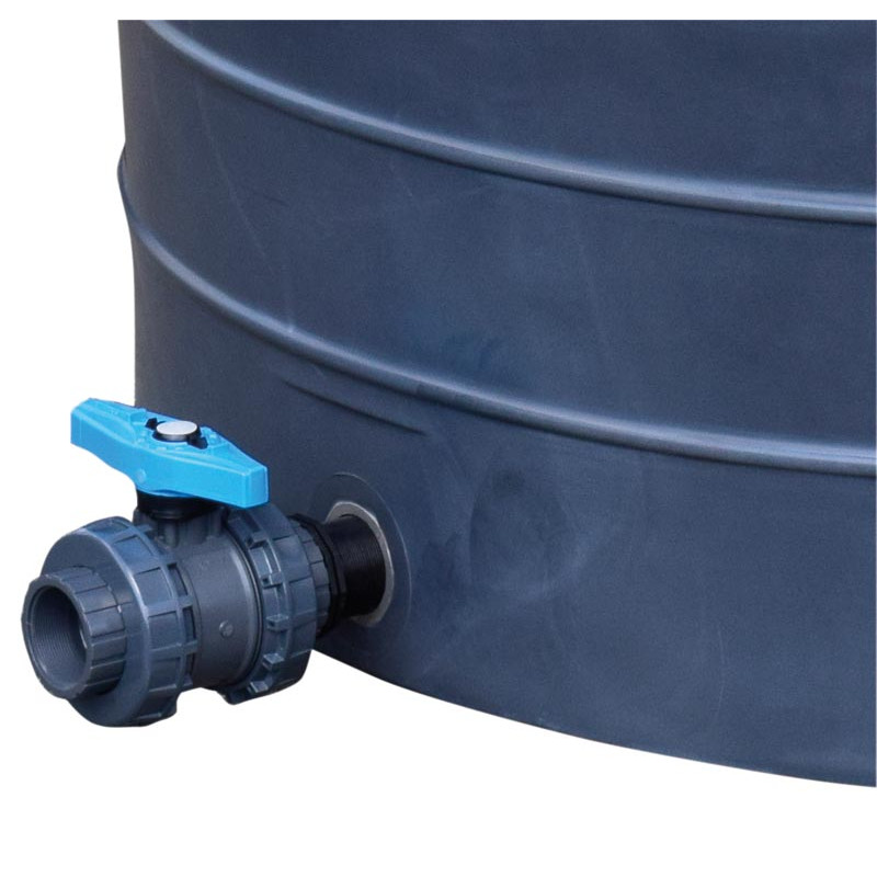 6000 L. - Ø 1,95 m Senkrechter Oberirdischer Lagertank