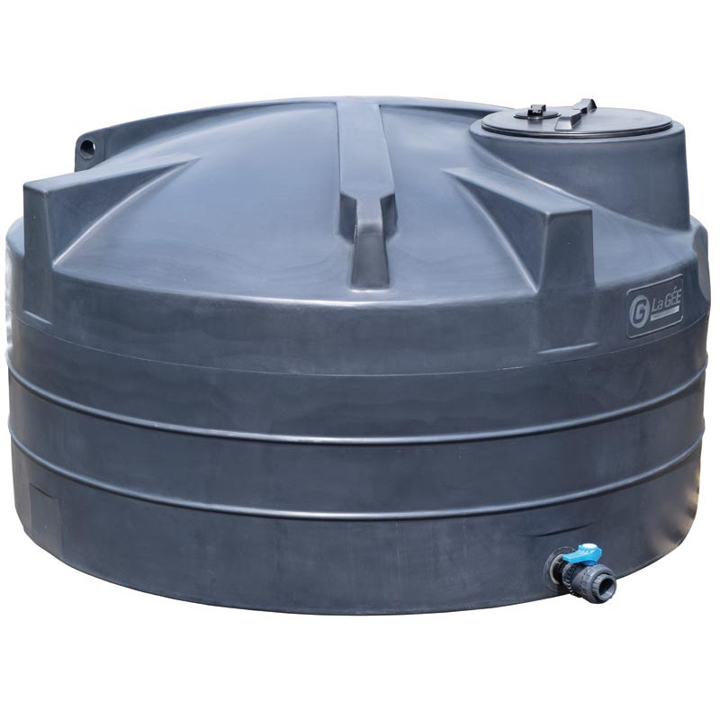5000 L. - Ø 2,39 m Senkrechter Oberirdischer Lagertank