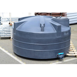 5000 L. - Ø 2,39 m Senkrechter Oberirdischer Lagertank
