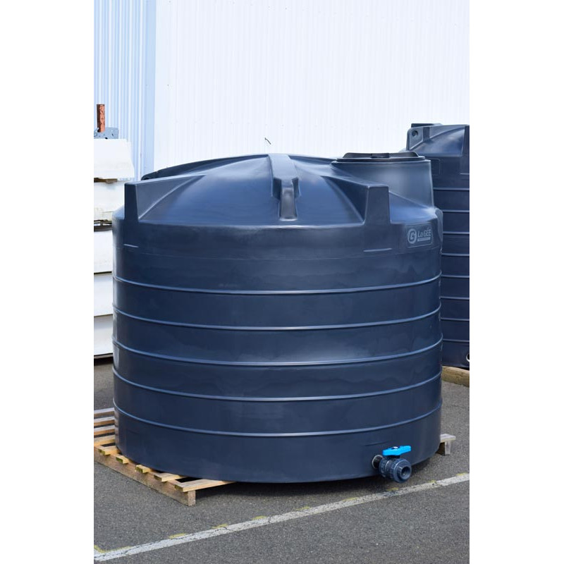 8000 L. - Ø 2,39 m Senkrechter Oberirdischer Lagertank