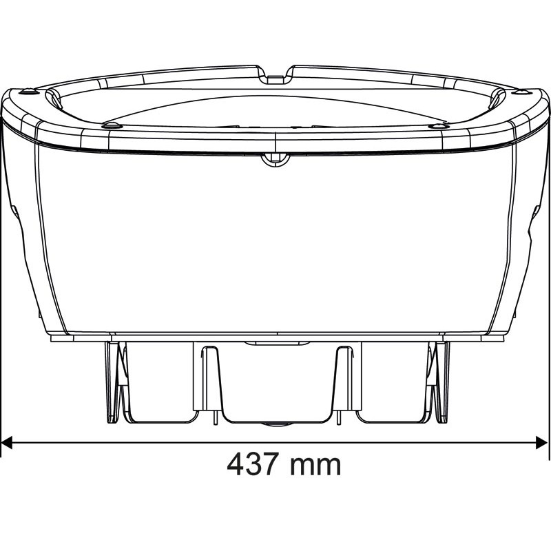 Heizbare POLYSPRING II Tränke mit Schwimmerventil