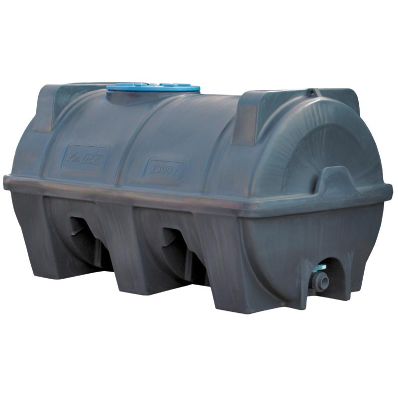 2300 l zylindrische Monoblocktanks