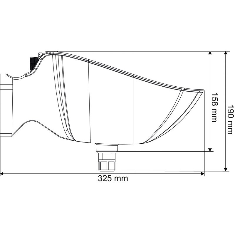POLYFLEX Tränke mit senkrechter Zunge