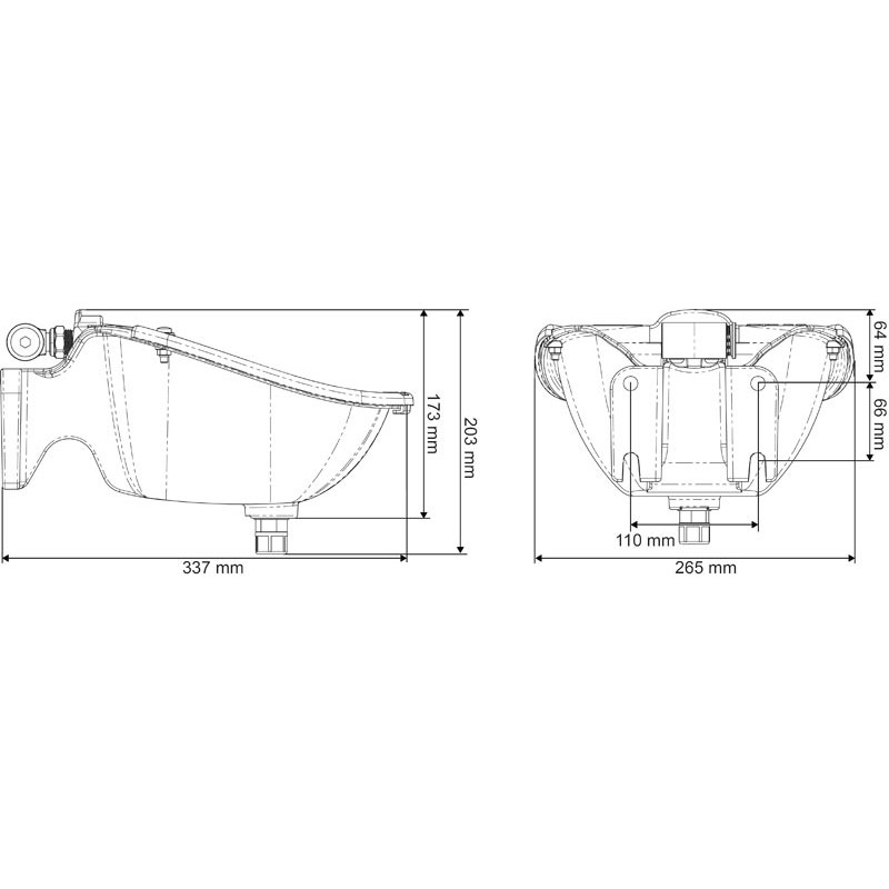 PF2 PLUS POLYSELF TRÄNKE MIT ANTI-SCHWAPP-RING
