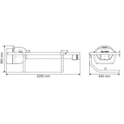 POLYNOX M 255 kippbare nicht heizbare Tränke