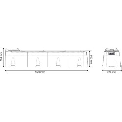 POLYHERD 150 heizbare Tränke POLYHERD 150 heizbare Tränke