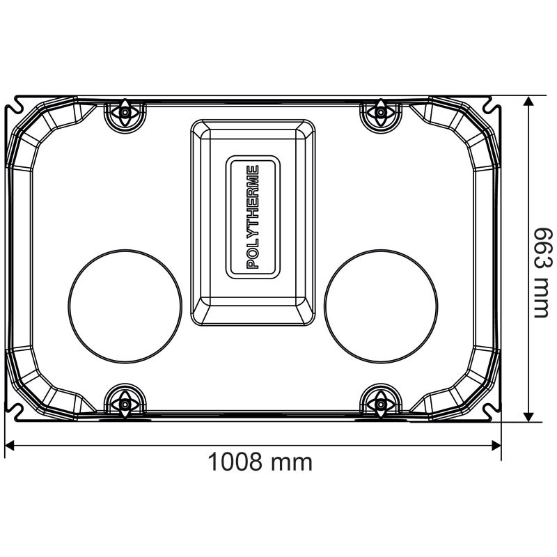 POLYTHERME Tränke mit 2 Schalen POLYTHERME Tränke mit 2 Schalen