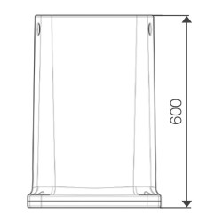 THERMO S 600 Säule zur Bodenmontage