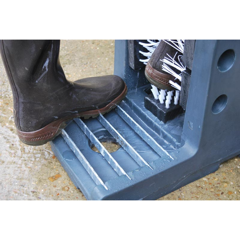 Stiefelreiniger für empfindliche Umgebung. Stiefelreiniger für empfindliche Umgebung.