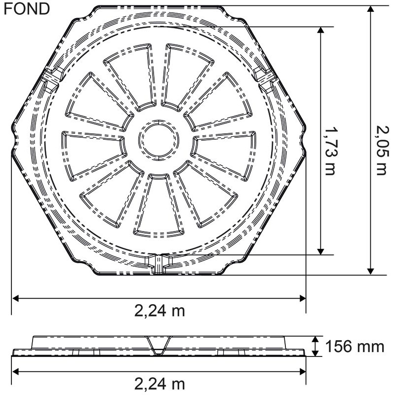 RPE GM Futterraufe aus Kunststoff mit Boden RPE GM Futterraufe aus Kunststoff mit Boden