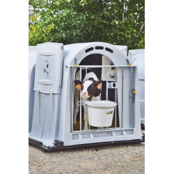 Vordertür mit Eimerhalter für XL und XXL Kälberiglu