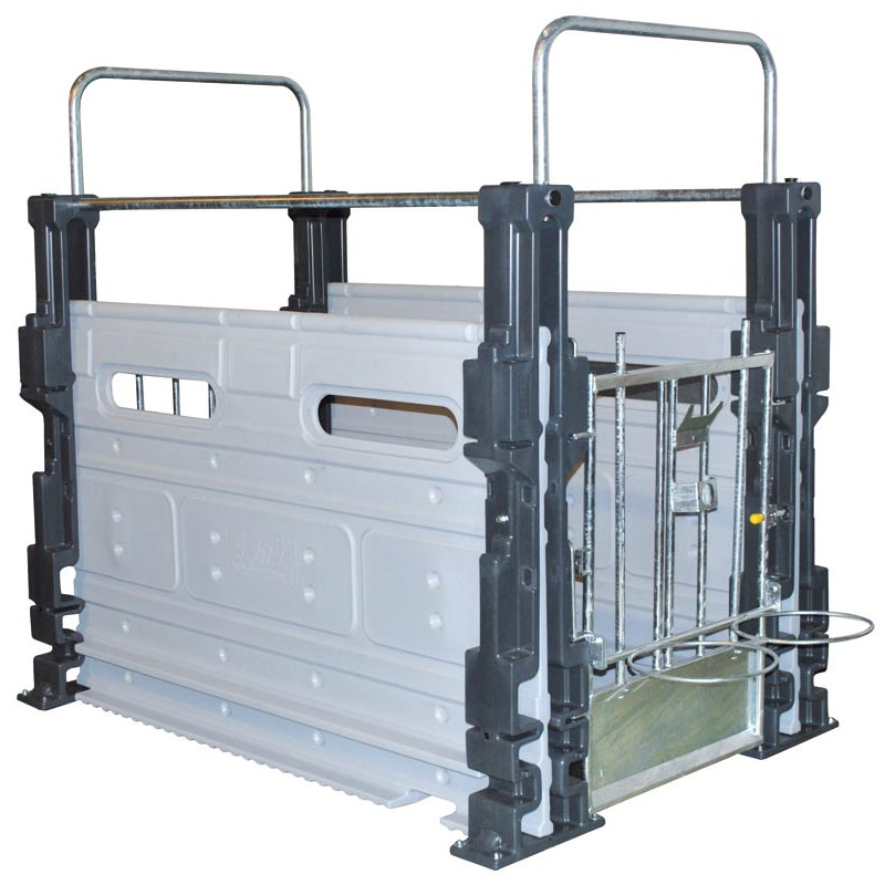 Trennwand für Hygiene Pro Kälberboxen in Reihe