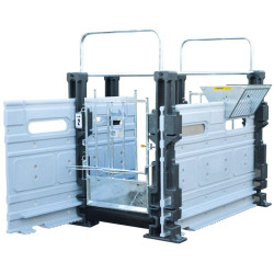 Trennwand für Hygiene Pro Kälberboxen in Reihe