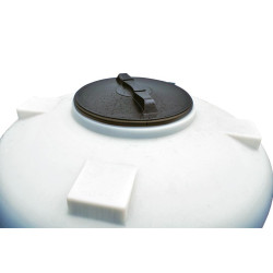 500 l Futtersilo auf Rahmengestell mit Schieber 