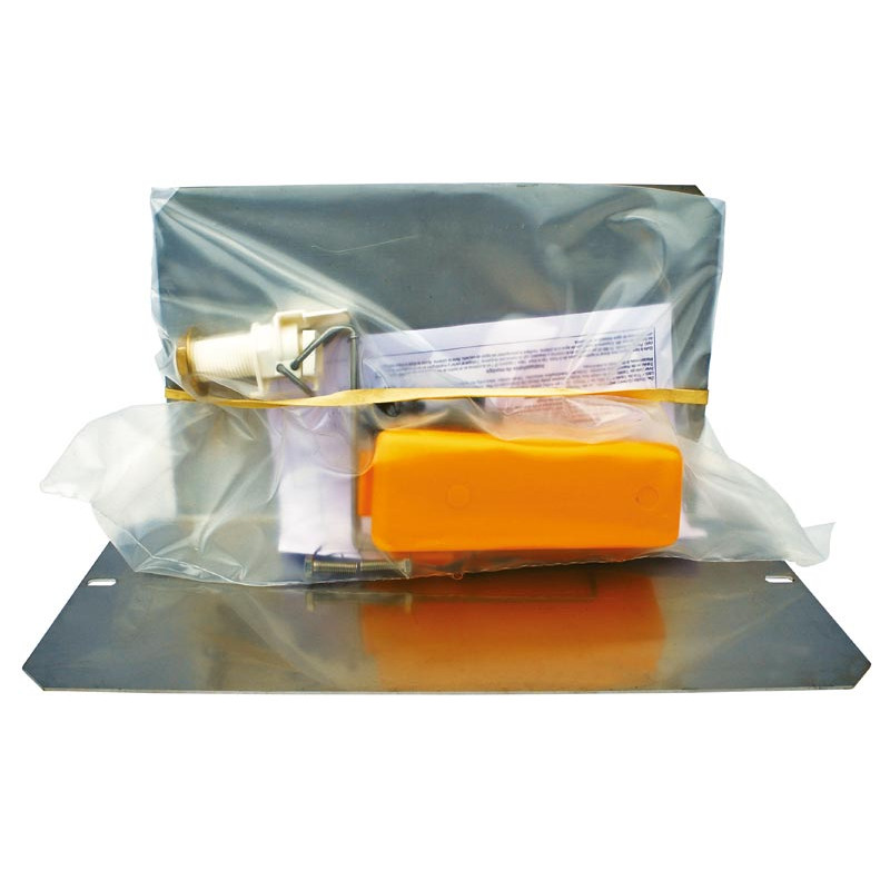 Schwimmerventil mit Schutzplatte für SUPERBAC mit Vollrand