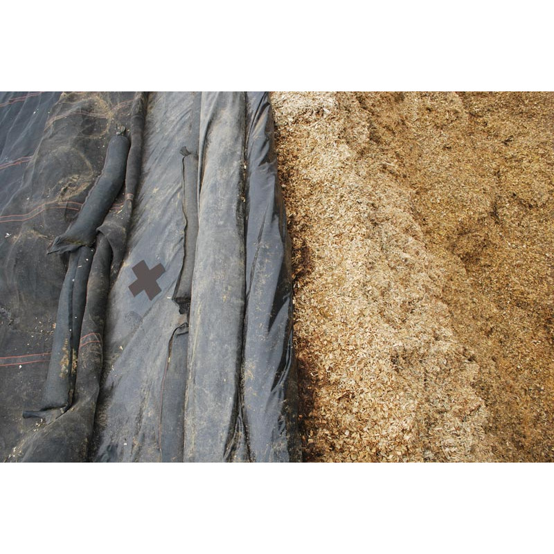 Schwarzes reparaturklebeband für die Landwirtschaft