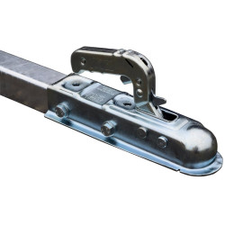 DEICHSEL MIT KUPPLUNGSKOPF FÜR VIERRAD-TRANSPORTWAGEN 