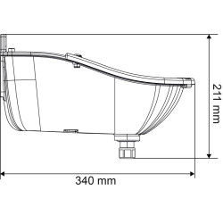 PF6 PLUS POLYFAST NC TRÄNKE MIT ANTI-SCHWAPP-RING
