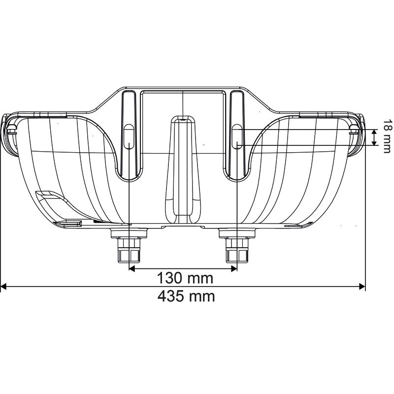 PF6 PLUS POLYFAST NC TRÄNKE MIT ANTI-SCHWAPP-RING