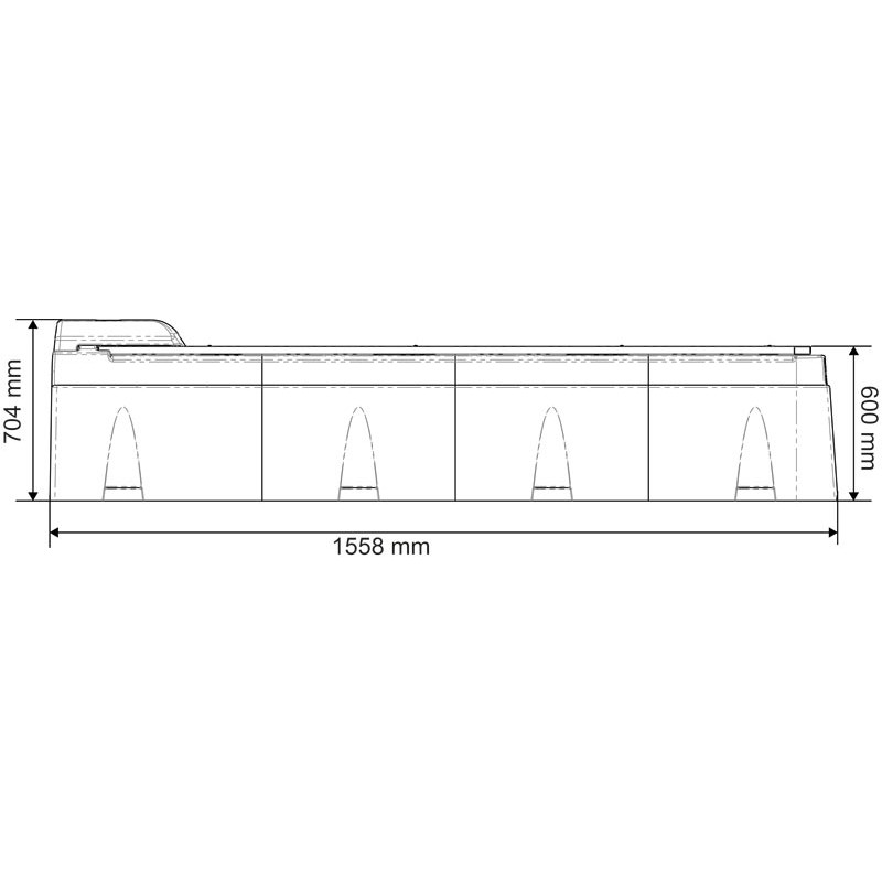 POLYHERD 150 nicht heizbare Tränke POLYHERD 150 nicht heizbare Tränke