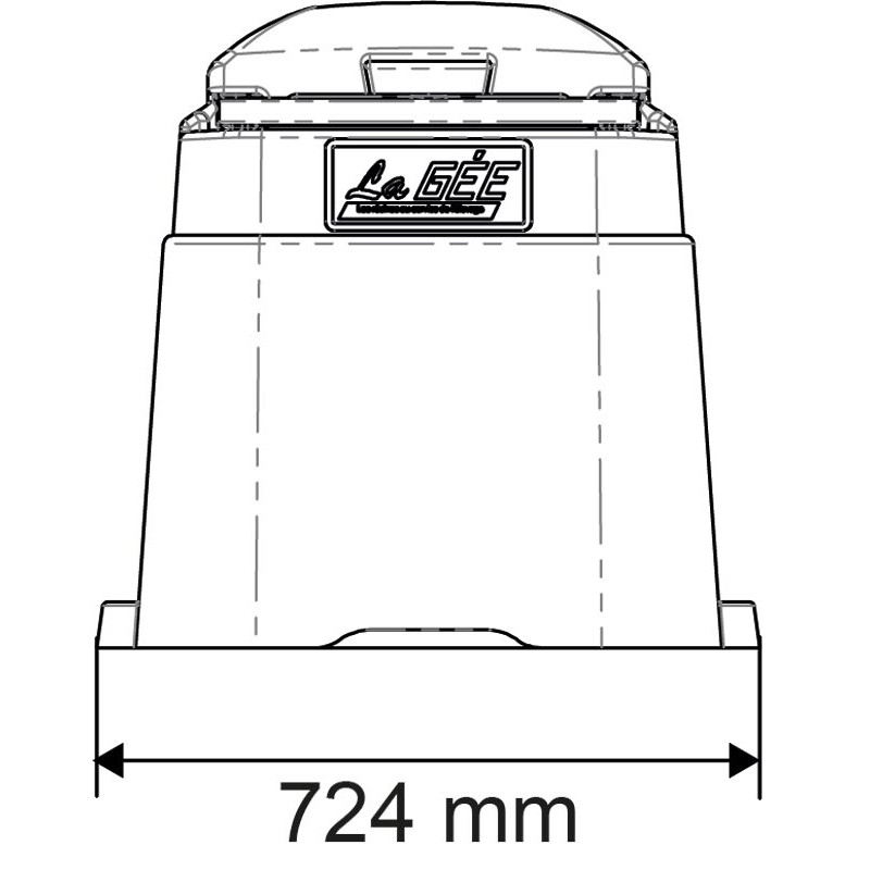 POLYHERD 230 heizbare Tränke