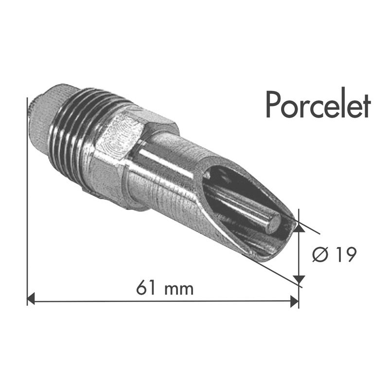 Beißnippel für Schweine „Ferkel“