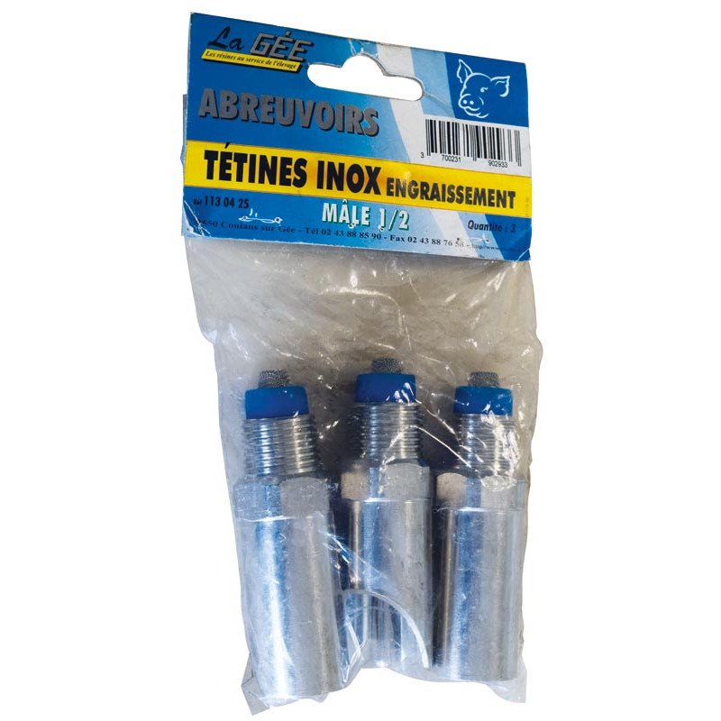 Beißnippel für Schweine „Mast“