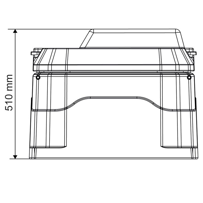 POLYTHERME Tränke mit 2 Schalen