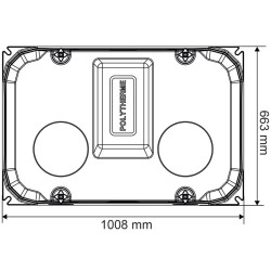 POLYTHERME Tränke mit 2 Schalen