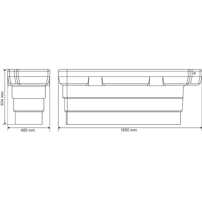300 L POLYBAC S Tränke