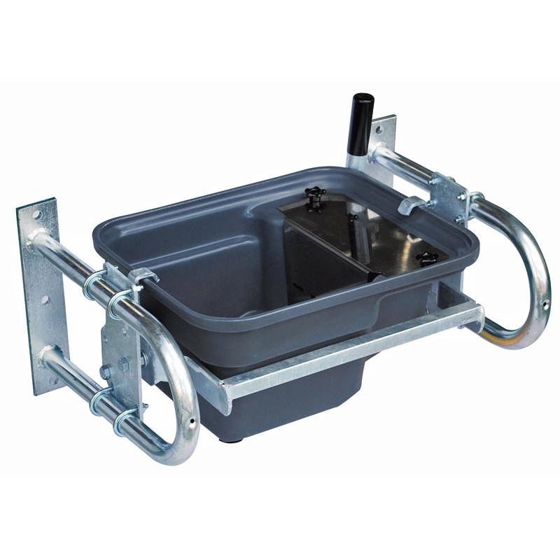 Einfache kippbare 30 M POLYBAC Tränke mit Vollrand