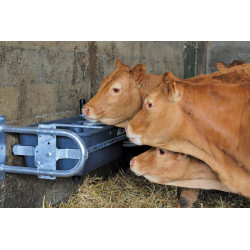 Doppelte kippbare 75 M POLYBAC Tränke mit Vollrand Doppelte kippbare 75 M POLYBAC Tränke mit Vollrand