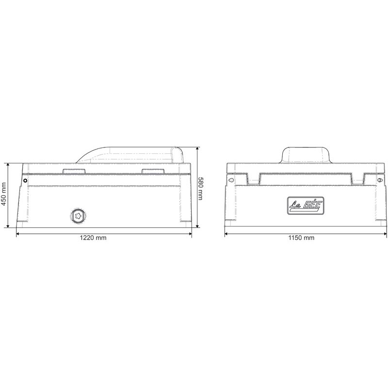POLYTHERME Tränke mit großem Fassungsvermögen, 4 Schalen