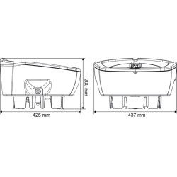 Nicht heizbare POLYSPRING II Drücker-Tränke Nicht heizbare POLYSPRING II Drücker-Tränke