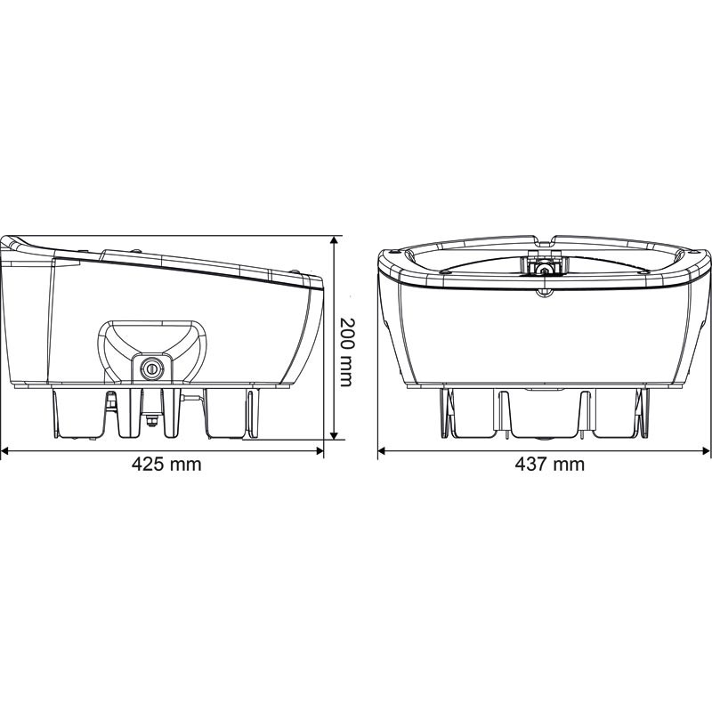 Nicht heizbare POLYSPRING II Drücker-Tränke Nicht heizbare POLYSPRING II Drücker-Tränke