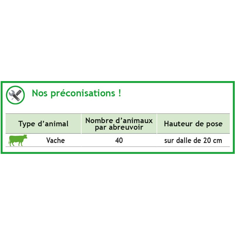 Nicht heizbare POLYMAX Tränke