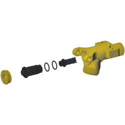 Waagerechtes Pilotventil