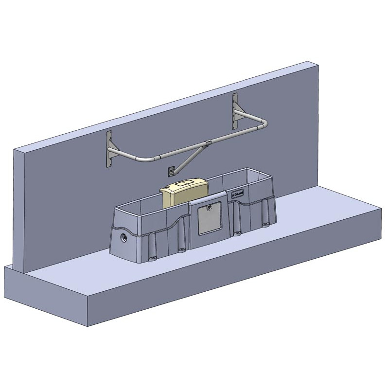 Metallschutzrahmen für POLYMASTER PM 2,40 m Tränke Metallschutzrahmen für POLYMASTER PM 2,40 m Tränke