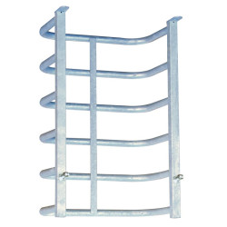 Einfaches rohrige Schutzrahmenelement für Polybac und Polytherme Tränken