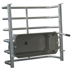 Doppeltes rohrige Schutzrahmenelement für Polybac und Polytherme Tränken