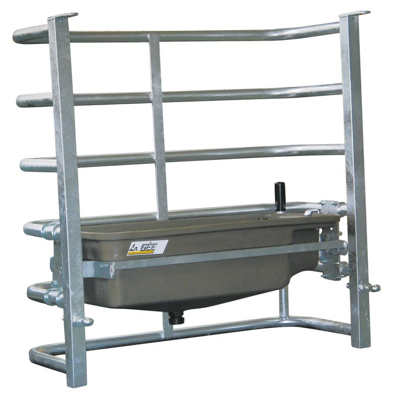 Doppeltes rohrige Schutzrahmenelement für Polybac und Polytherme Tränken